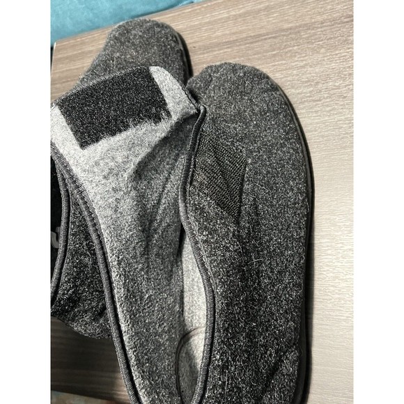 Cosyfeet Robbie Mens Slippers Gray Black Size 11 - Picture 14 of 14